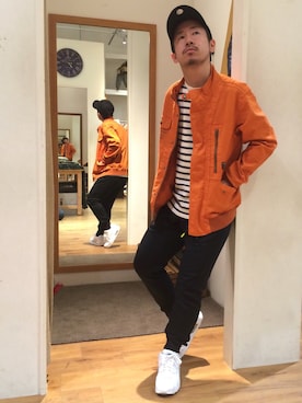 Kouki Niimiさん（メンズ・161cm）の春コーディネート