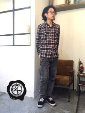 別宮聖一 ( ベックセイイチ )さん（メンズ・169cm）の冬コーディネート