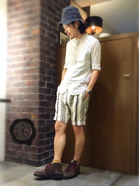 「アイテム（その他）」を使った、別宮聖一 ( ベックセイイチ )さん（メンズ・169cm）の夏コーディネート