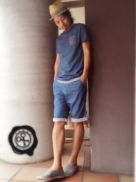 「アイテム（その他シューズ）」を使った、別宮聖一 ( ベックセイイチ )さん（メンズ・169cm）の夏コーディネート