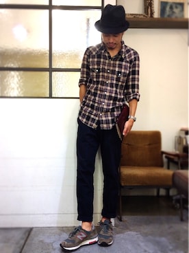 別宮聖一 ( ベックセイイチ )さん（メンズ・169cm）の秋コーディネート