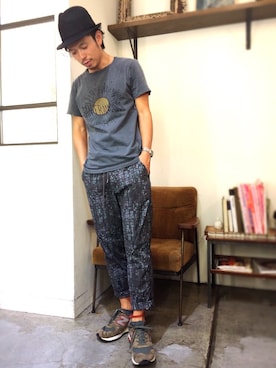 「AMERICAN RAG CIE（アメリカンラグシー）のアイテム」を使った、別宮聖一 ( ベックセイイチ )さん（メンズ・169cm）の秋コーディネート