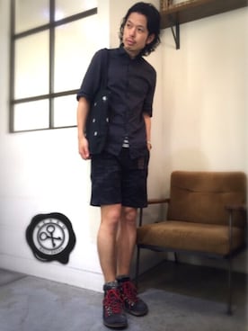 「H&M DIVIDED（エイチアンドエム　ディヴァイデッド）のアイテム」を使った、別宮聖一 ( ベックセイイチ )さん（メンズ・169cm）の秋コーディネート