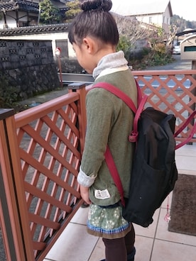 「CHIP TRIP（チップトリップ）のアイテム」を使った、hakoamamaさん（キッズ・120cm）の冬コーディネート