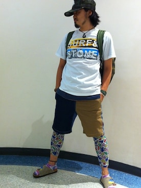 ふるちゃんさん（メンズ・171cm）の夏コーディネート
