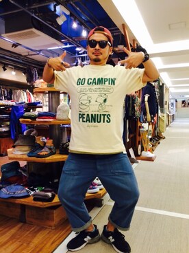 「Freestyle（フリースタイル）のアイテム」を使った、ふるちゃんさん（メンズ・171cm）の夏コーディネート