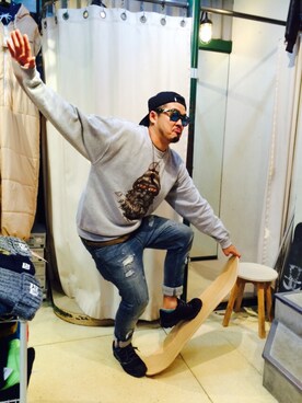 「Freestyle（フリースタイル）のアイテム」を使った、ふるちゃんさん（メンズ・171cm）の秋コーディネート