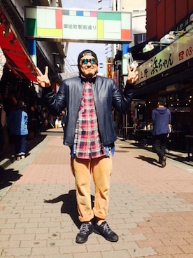 「Freestyle（フリースタイル）のアイテム」を使った、ふるちゃんさん（メンズ・171cm）の秋コーディネート