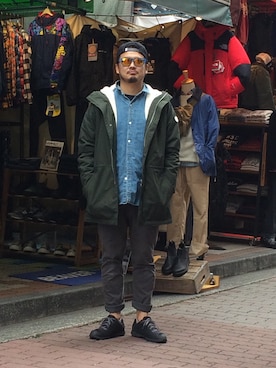 「Freestyle（フリースタイル）のアイテム」を使った、ふるちゃんさん（メンズ・171cm）の秋コーディネート