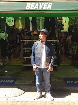 「Freestyle（フリースタイル）のアイテム」を使った、ふるちゃんさん（メンズ・171cm）の春コーディネート