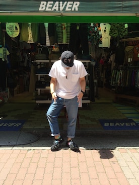 「Freestyle（フリースタイル）のアイテム」を使った、ふるちゃんさん（メンズ・171cm）の春コーディネート