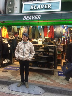 「DOWN ON THE CORNER（ダウンオンザコーナー）のアイテム」を使った、ふるちゃんさん（メンズ・171cm）の秋コーディネート