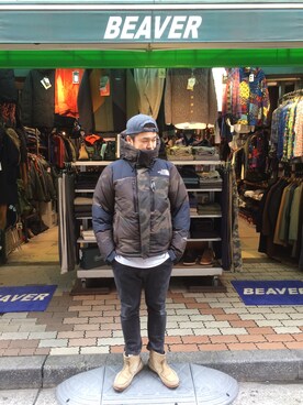 ふるちゃんさんの「GRAMICCI/グラミチ × BEAVER/ビーバー　別注 Ankle Denim Narrow Pants　(149)」を使ったコーディネート