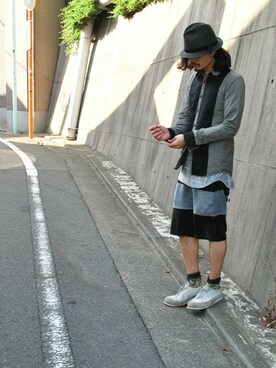 OURETさん（メンズ・175cm）の夏コーディネート