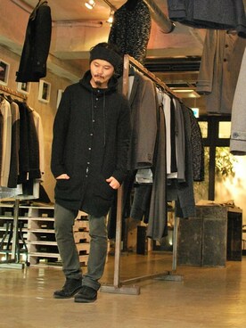 「OURET（オーレット）のアイテム（スニーカー）」を使った、OURETさん（メンズ・175cm）の秋コーディネート