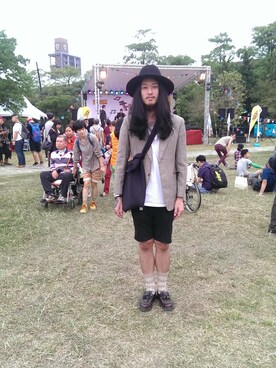 「アイテム（その他シューズ）」を使った、Shu Yuさん（メンズ・180cm・100代）の秋コーディネート
