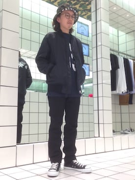 遠藤 悠さん(メンズ・165cm)の秋コーディネート