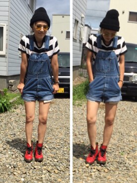 GANGSTERVILLEのアイテムを使ったレディース人気ファッション