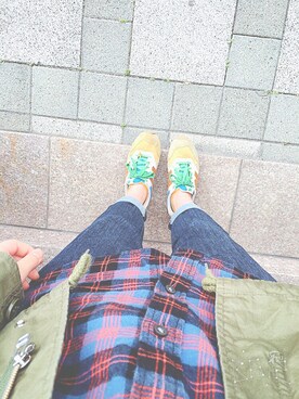 まゆげさん（レディース・158cm）の春コーディネート