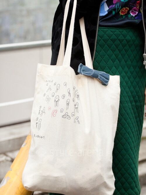 Ayako 無印良品のエコバッグを使ったコーディネート Wear