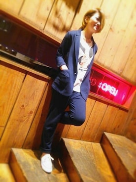 mariko.tさん（レディース・161cm）の夏コーディネート