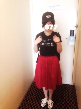 877さん（レディース・150cm）の夏コーディネート