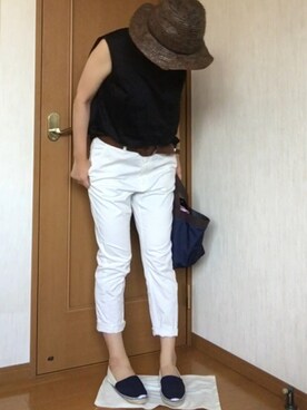 ▷◁さん（レディース・162cm）の夏コーディネート