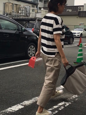 ▷◁さん（レディース・162cm）の夏コーディネート