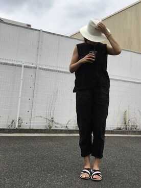 ▷◁さん（レディース・162cm）の夏コーディネート