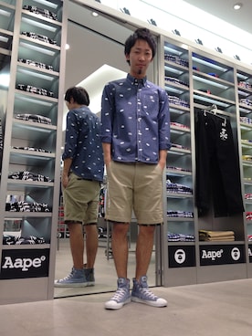 早坂 祥平さん（メンズ・175cm）の春コーディネート