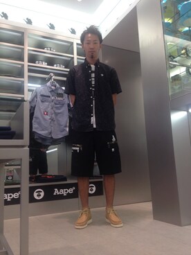 早坂 祥平さん（メンズ・175cm）の夏コーディネート