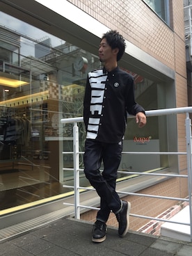 「シティーボーイ」｜早坂 祥平さん（メンズ・175cm）の秋コーディネート