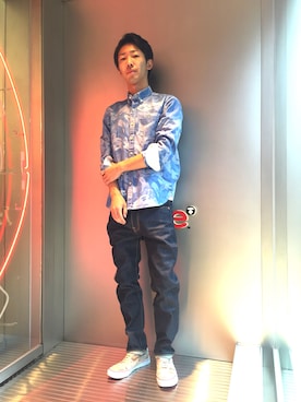 早坂 祥平さん（メンズ・175cm）の冬コーディネート