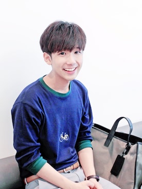「TOPMAN（トップマン）のアイテム（スラックス）」を使った、Typicalbenさん（メンズ・172cm）の冬コーディネート
