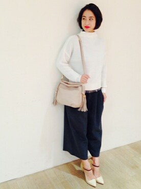 澤之井さん（レディース・160cm）の秋コーディネート