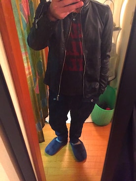 「RAGEBLUE（レイジブルー）のアイテム（その他アウター）」を使った、wear69さん（メンズ・167cm）の春コーディネート