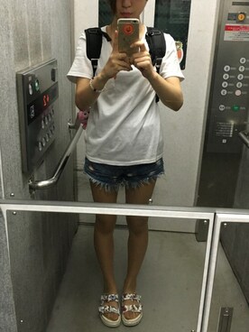 しぽぽさん（レディース・158cm）の夏コーディネート