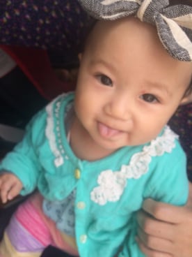 「アイテム（ママ＆ベビー、グリーン系）」を使った、たちゅこ。さん（キッズ・60cm）の春コーディネート