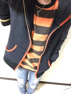 「O.C Style（オーシー スタイル）のアイテム」を使った、michealさん（レディース・158cm）の秋コーディネート