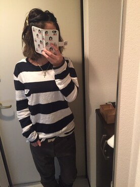 「O.C Style（オーシー スタイル）のアイテム（財布/小物）」を使った、michealさん（レディース・158cm）の秋コーディネート