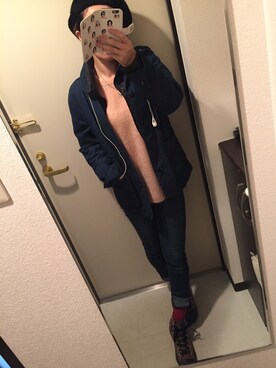 「O.C Style（オーシー スタイル）のアイテム」を使った、michealさん（レディース・158cm）の秋コーディネート