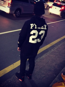 「#supreme」｜xxxxbonxxxxさん（メンズ・173cm）の夏コーディネート