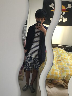 「BACK NUMBER（バックナンバー）のアイテム（ステンカラーコート）」を使った、yuuさん（メンズ・172cm）の春コーディネート