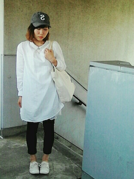 「Pink Flamingo（ピンクフラミンゴ）のアイテム」を使った、cyさん（レディース・155cm）の春コーディネート