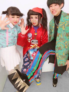 「KILL STAR（キルスター）のアイテム」を使った、じゅんじゅわ〜さん（メンズ・171cm）の冬コーディネート