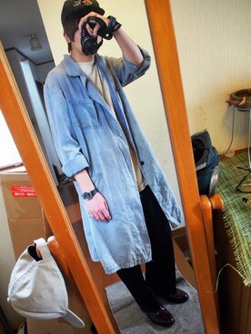 「Marc by Marc Jacobs（マークバイマークジェイコブス）のアイテム（腕時計）」を使った、Takumlさん（メンズ・171cm）の春コーディネート