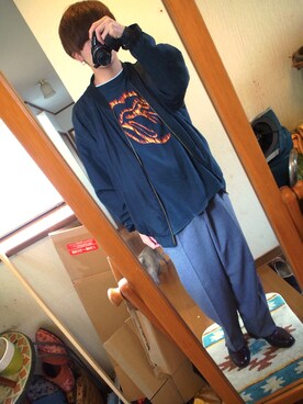 「Alfred Sargent（アルフレッド・サージェント）のアイテム」を使った、Takumlさん（メンズ・171cm）の春コーディネート