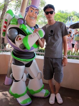 「BUZZ」｜Benさん（メンズ・180cm）の春コーディネート