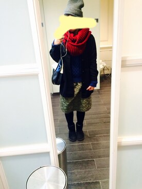 Pocabuuさん（レディース・165cm）の冬コーディネート