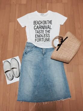 のりたまさん（レディース・155cm）の夏コーディネート